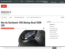 Tablet Screenshot of dieblich.com